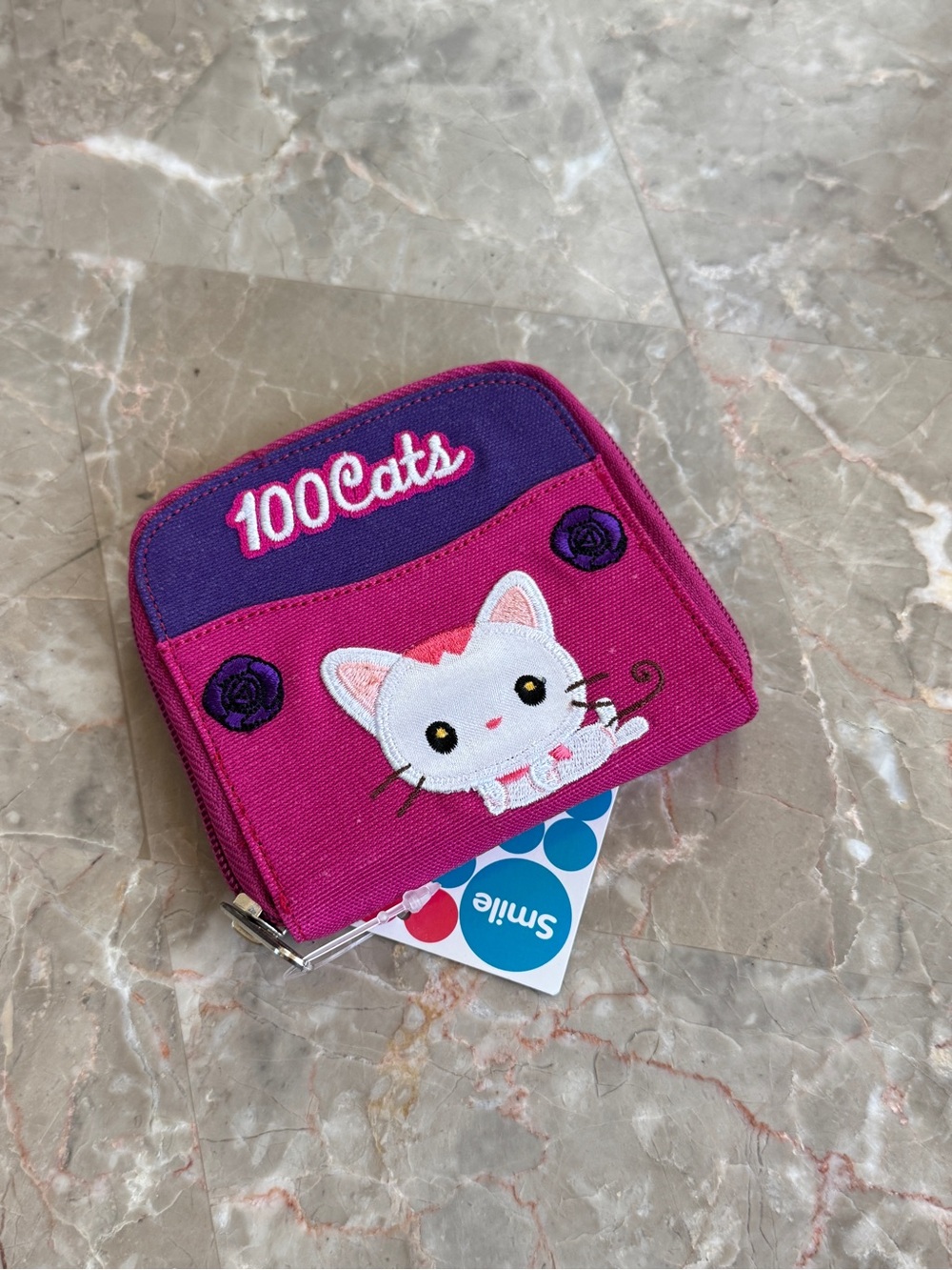 Vintage Sanrio 100 Cats Pouch Wallet